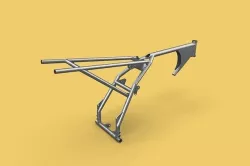 MOTOCROSS DIRT BIKE SUPERMOTO TRAIL FRAME CHASSIS MOTORBIKE 3D model