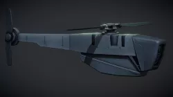 Nano Drone Low-poly 3D model