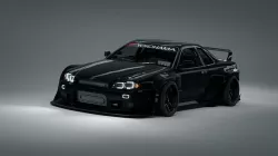 Nissan R34 Skyline widebody twin turbo 3D model