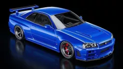 Nissan  Skyline GT-R R34   V-Spec 2 Nur 3D model
