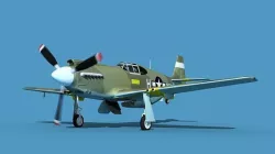 North American A-36A Apache V08 USAAF 3D model