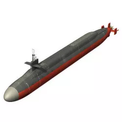Ohio Class Submarine 3D model
