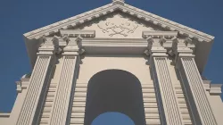 Ornamental gate Medieval danish building architecture gate india 3D model