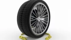ORTAS CAR WHEEL RIM 87 GAME READY WHEEL RIM TIRE 3D model