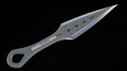 Quieto apex knife  3D model