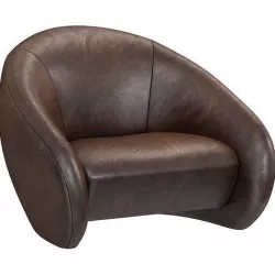 Restoration Hardware Reyna Leather Chair 3D model