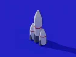 Rocket 3D model
