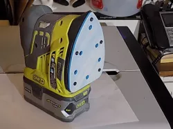 Ryobi one+ corner cat Backing Platen
