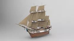 Sailing Ship 3D model