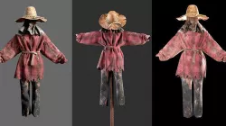 Scarecrow Horror 3D model