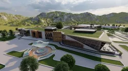 School-School Building-university building Low-poly 3D model