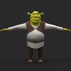 Shrek 3D model