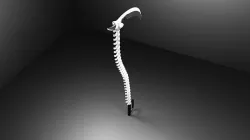 sickle weapon 3D model