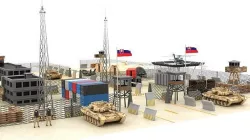  Slovakia Military Base Low-poly 3D model