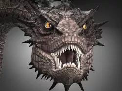 Smaug Hobbit Dragon 3D model