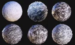 Snow Ice Seamless PBR Texture Pack Texture