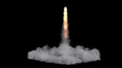 Space Shuttle Launch Smoke VDB 2 3D model