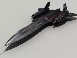 SR-71 Blackbird 3D model