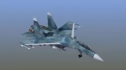 Su27 Flanker 3D model