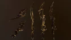 Sword Dune  Low-poly 3D model