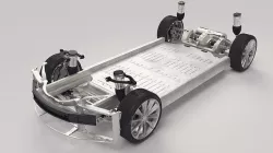 Tesla Model S Chassis 3D model