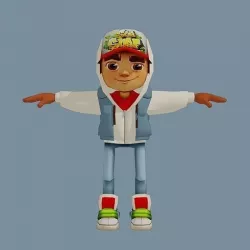 this is subway in game playstor  3D model