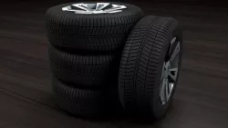 Tire Stack 3D model