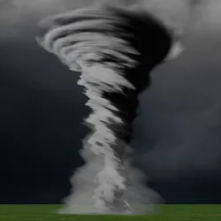 Tornado Twister Hurricane Typhoon Storm 3D model