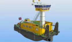 Toys for boys-river/push tug, thruster,extend.bridge