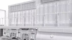 Train 3D model