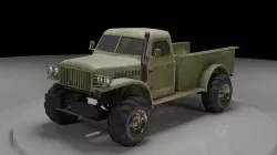 Truck - gta v Low-poly 3D model
