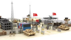 Turkey Military Base Low-poly 3D model