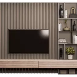 TV Wall 3D model
