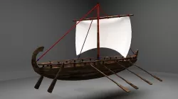 Viking ships  3D model
