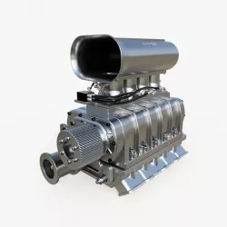 Vintage blower 3D model