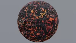 Volcanic rock material Texture