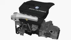 Volkswagen EA113 AWP 20v Turbo engine Low-poly 3D model