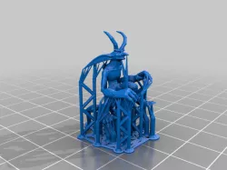 Warlock Imp - Scaled to 32mm and presupported