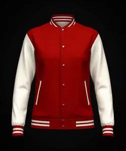 Women Varsity Jacket 3D model