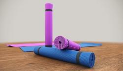 Yoga Ball Pink 3D model