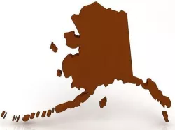 3D Alaska Counties 3D model