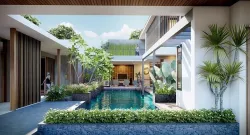 3D SketchUp Modeling and Lumion 10 Scene Tropical House Design 3D model