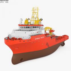 anchor handling tug supply vessel 3d models 【 STLFinder