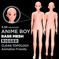 ▷ anime base boy 3d models 【 STLFinder 】