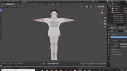 anime girl 3d model 3D model