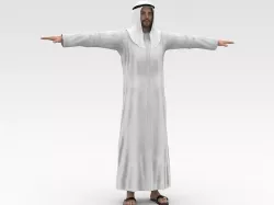 Arab Male 3D model