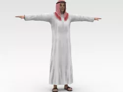 Arab Male 3D model