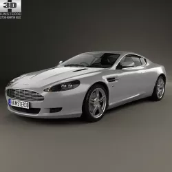 Aston Martin DB9 2004 3D model