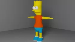Bart Simson 3D model