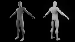 Base Mesh Spider Man 3D model